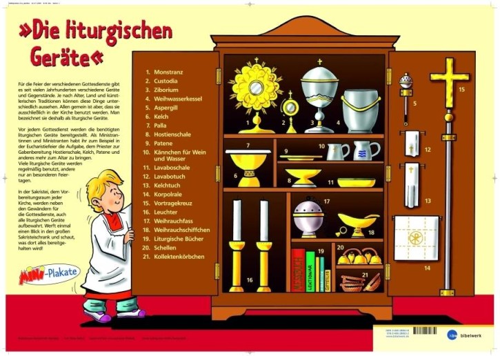 Liturgische Geräte, Mini-Plakat