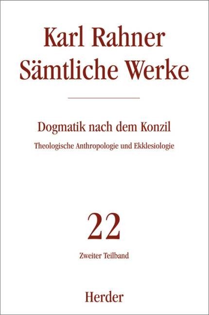 Dogmatik nach dem Konzil. Tl.2