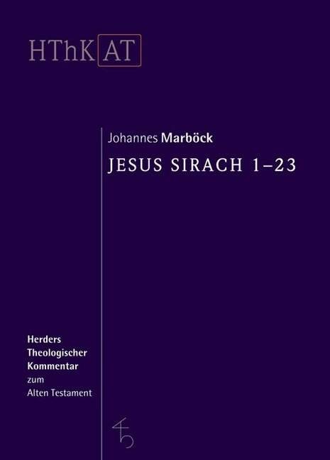 Jesus Sirach 1 - 23