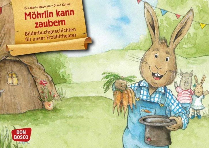 Möhrlin kann zaubern. Kamishibai Bildkartenset