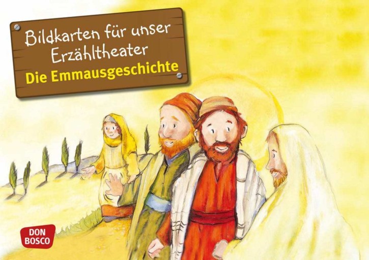 Die Emmausgeschichte, Kamishibai Bildkartenset