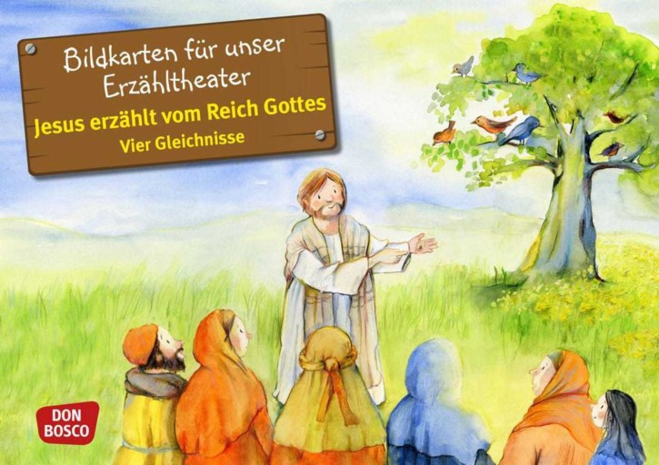 Jesus erzählt vom Reich Gottes, Kamishibai Bildkartenset