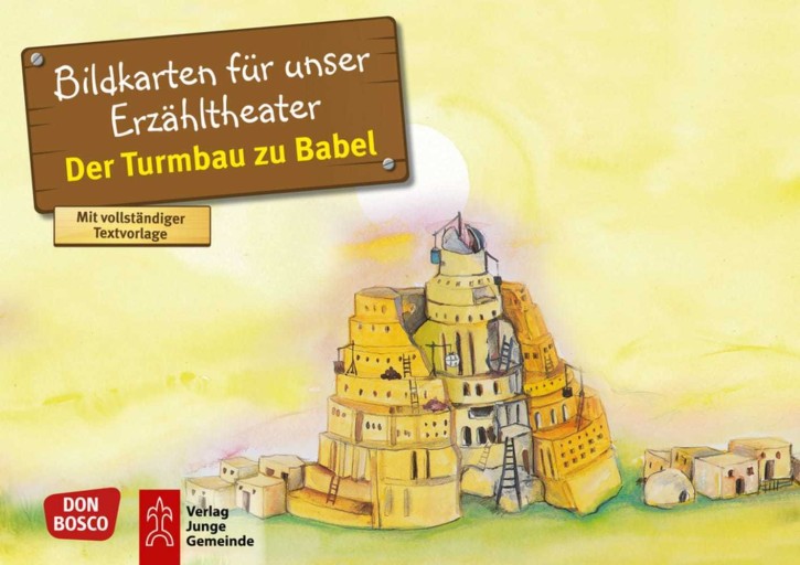 Der Turmbau zu Babel, Kamishibai Bildkartenset