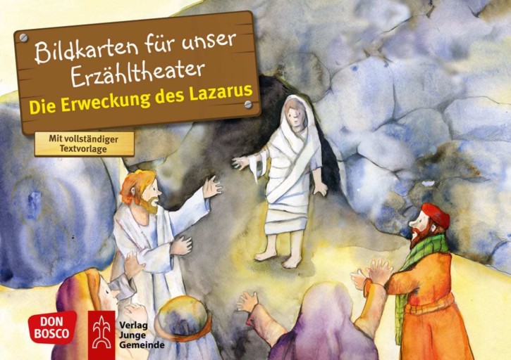 Die Erweckung des Lazarus, Kamishibai Bildkartenset