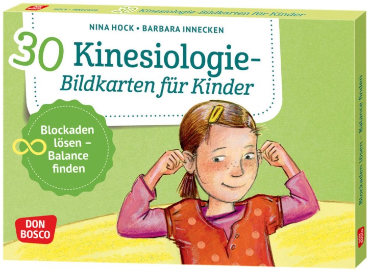 30 Kinesiologie-Bildkarten für Kinder