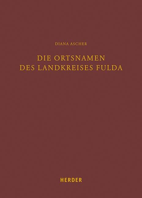 Die Ortsnamen des Landkreises Fulda