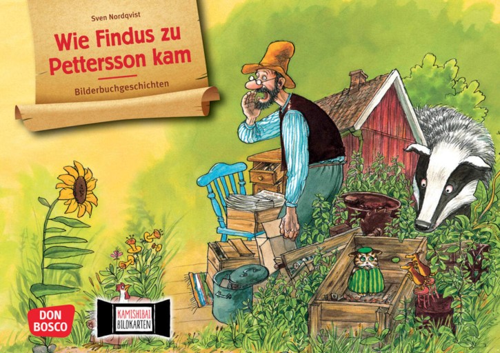 Wie Findus zu Pettersson kam. Kamishibai Bildkartenset