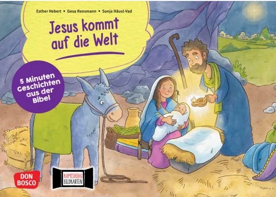 Jesus kommt auf die Welt. Kamishibai Bildkartenset.