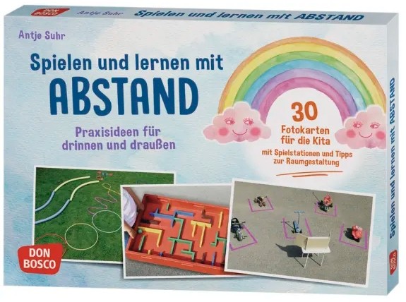 Spielen und lernen mit Abstand - Praxisideen für drinnen und draußen