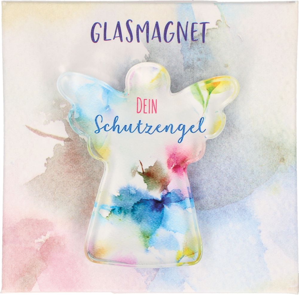 Engel Glasmagnet Dein Schutzengel