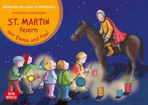 St. Martin feiern mit Emma und Paul, Kamishibai Bildkartenset