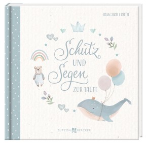 Geschenkset - Schutz und Segen zur Taufe blau