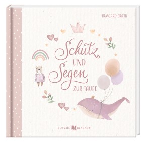 Geschenkset - Schutz und Segen zur Taufe rosa