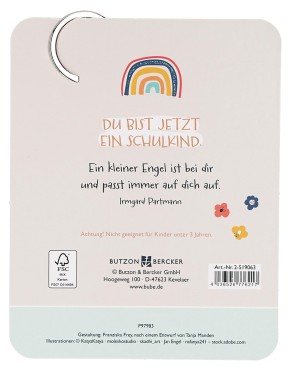 Schlüsselanhänger - Mein Schutzengel für die Schule