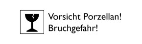 Porzellankreuz - Der Herr segne und behüte dich