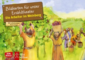 Die Arbeiter im Weinberg. Kamishibai Bildkartenset