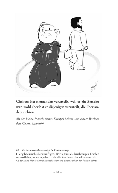 Alcide, der kleine Mönch