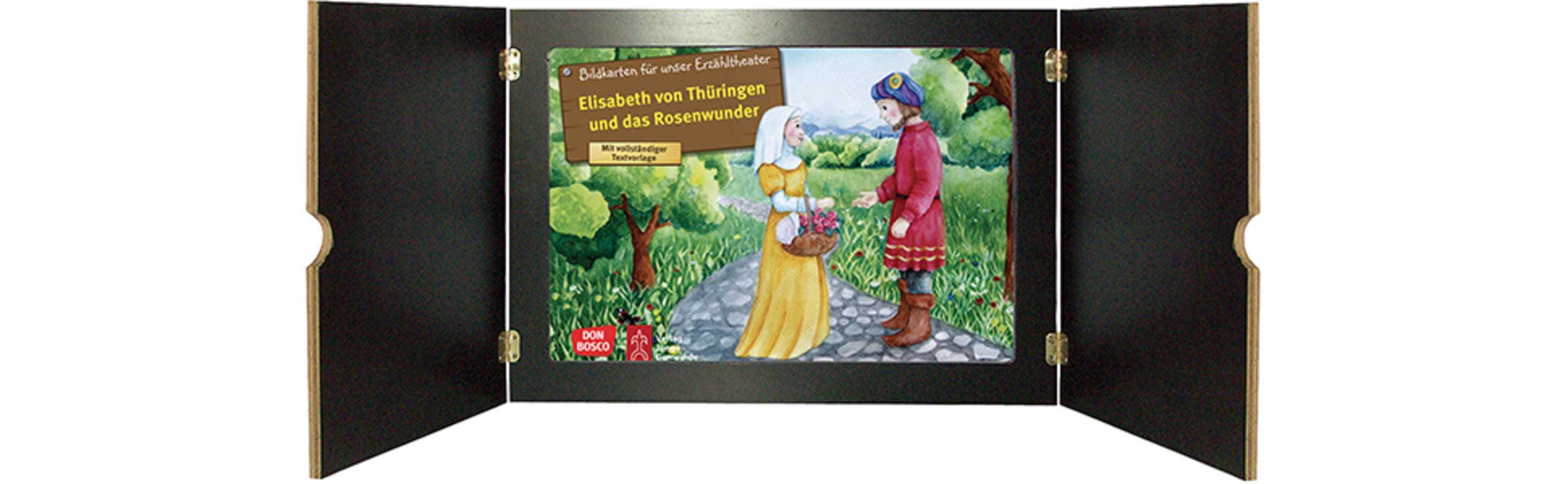 Elisabeth von Thüringen und das Rosenwunder. Kamishibai Bildkartenset