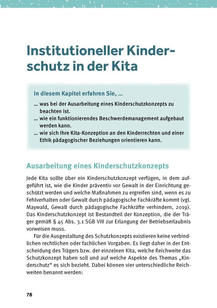 Kinderschutz: Gewaltfreie Pädagogik in der Kita, m. 1 Beilage