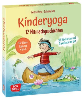 12 Kinderyoga-Mitmachgeschichten, m. 1 Beilage