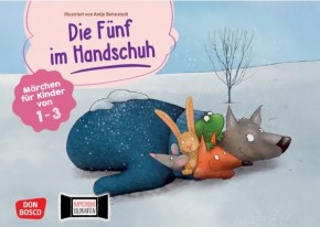 Die Fünf im Handschuh. Kamishibai Bildkartenset