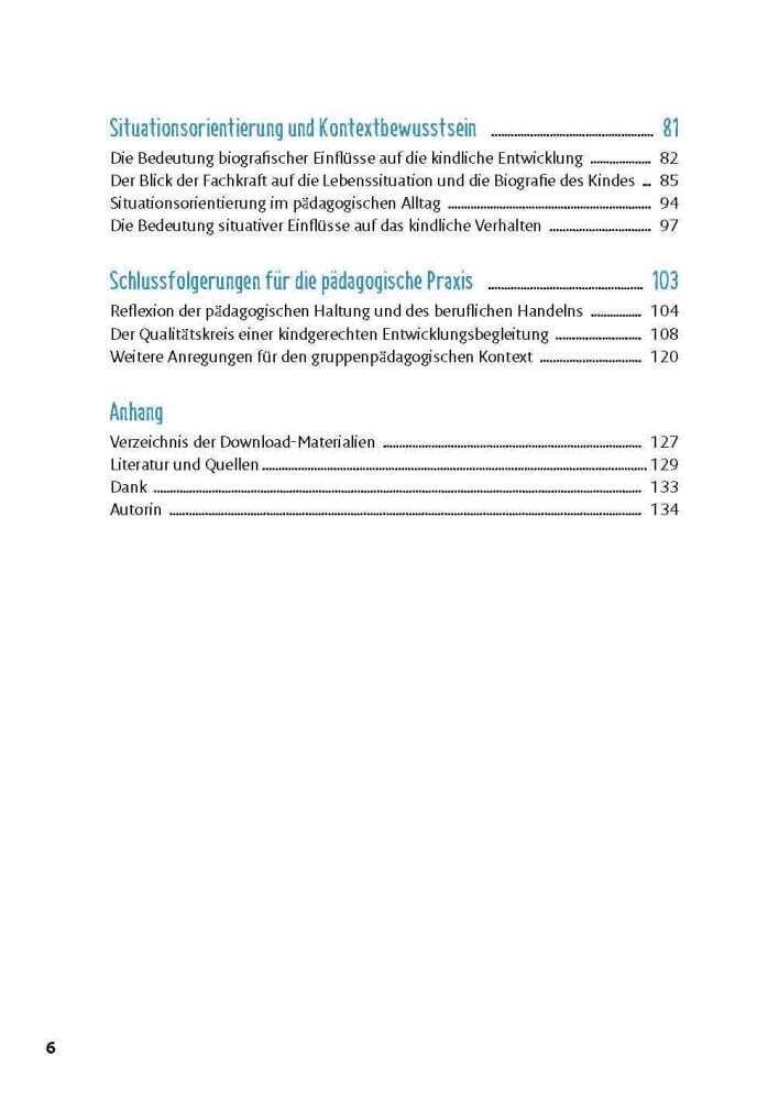 Ich sehe dich und verstehe, was du brauchst. Fünf pädagogische Grundorientierungen zur Entwicklungsbegleitung, m. 1 Beilage