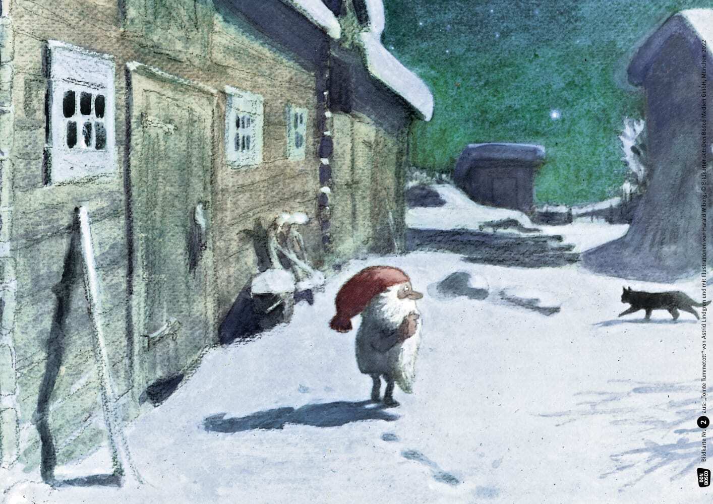 Tomte Tummetott. Kamishibai Bildkartenset