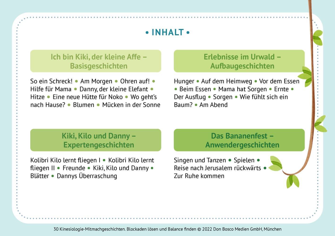 30 Kinesiologie-Mitmachgeschichten. Blockaden lösen und Balance finden