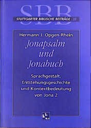 Jonapsalm und Jonabuch